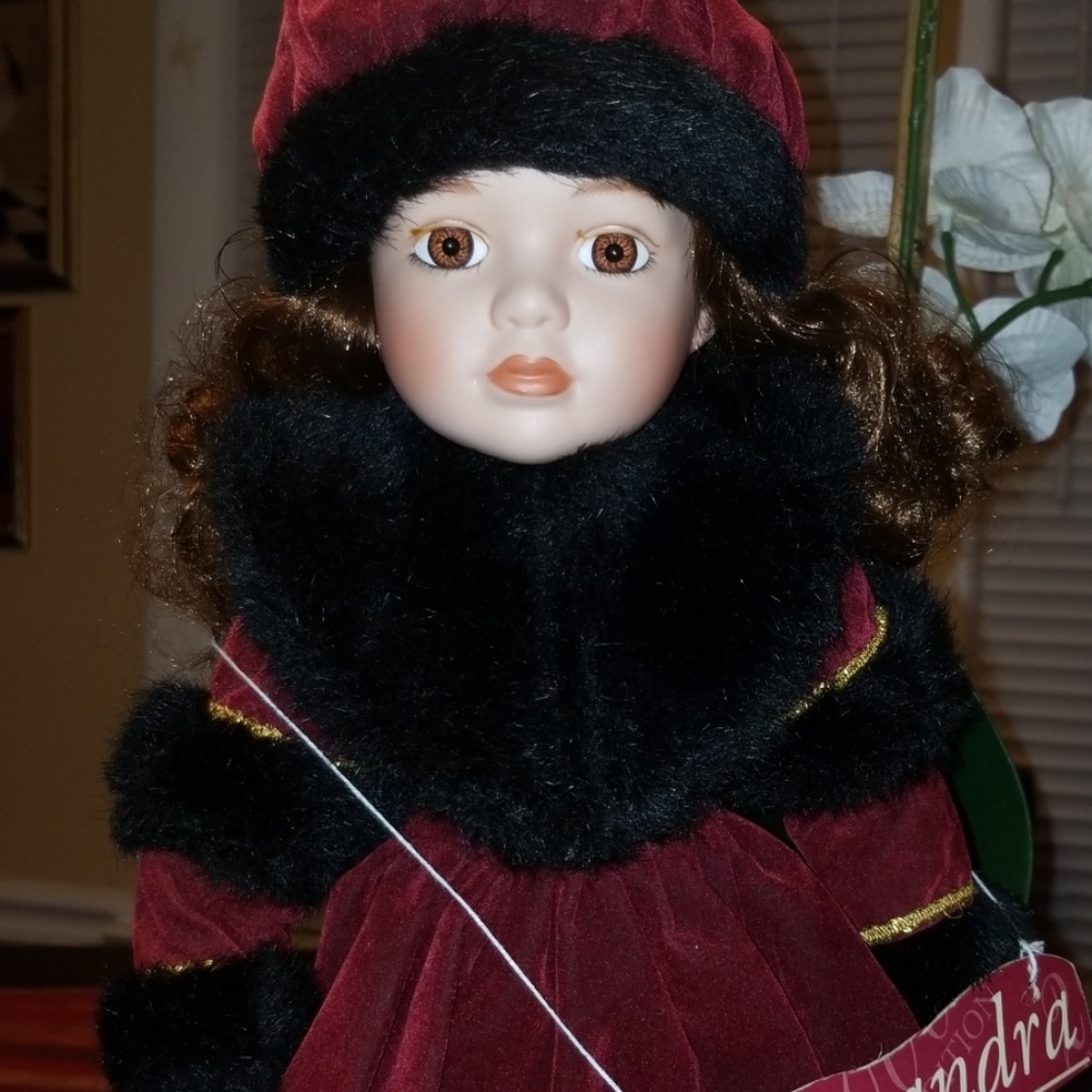 Alexandra porcelain collector's doll from the 2000